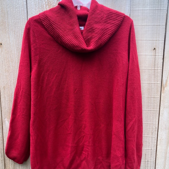 🆕 1X Cowl neck sweater new with tag - Picture 3 of 8